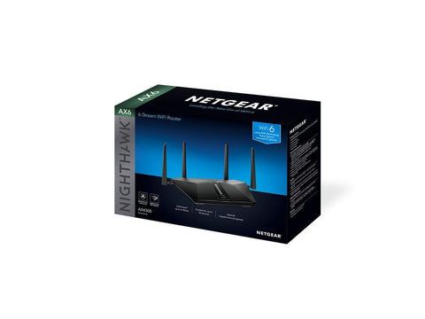 Netgear Nighthawk AX6 6-Stream AX4300 WiFi 6 Router (RAX45-100NAS)