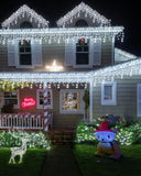 159 FT Christmas Lights Outdoor, 1458 LED Waterproof Outside Christmas Lights...