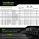 Valeo 178511 Silencio Visioblade Windshield Wiper Blade Set Compatible with S...