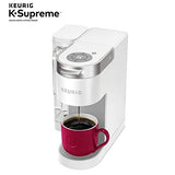 Keurig® K-Supreme Single Serve K-Cup Pod Coffee Maker, K-Supreme, White