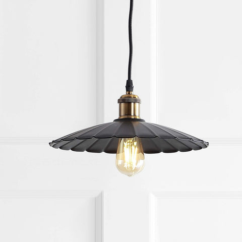 JONATHAN Y JYL9062A Lotus 12.25" Adjustable Metal LED Pendant, Traditional, O...