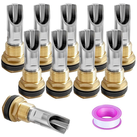 Joywayus 10PCS 1/2 Stainless Steel Automatic Pig Nipple Water Drinker Feeder ...