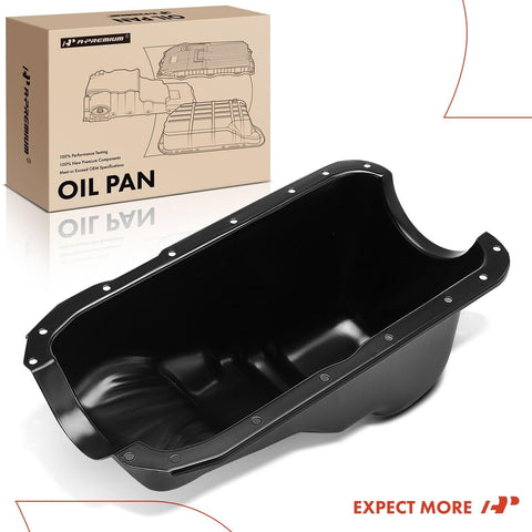A-Premium Engine Oil Pan Sump with Drain Plug Compatible with Ford Ranger 200...