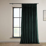 HPD Half Price Drapes Heritage Plush Velvet Curtains 108 Inches Long Room Dar...