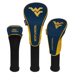 Collegiate Set of Three Headcovers West Virginia Mountaineers