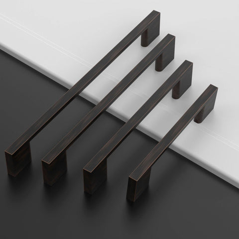 Asidrama 10 Pack 10 Inch(256mm) Oil Rubbed Bronze Kitchen Cabinet Handles, Ca...