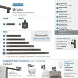 Amerock | Kitchen Cabinet Pull | Oil Rubbed Bronze| 12-5/8 in (320 mm) Center...
