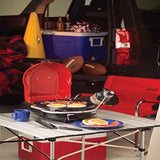 Coleman Fold N Go 1-Burner Propane Grill, Lightweight & One Size, Red