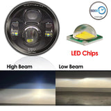 For 2024 Street Glide Headlight - Upgraded "Z-Shaped" Beam Pattern Anti-glare...