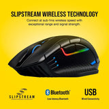 Corsair Dark Core RGB Pro, Wireless FPS/MOBA Gaming optical Mouse with SLIPST...