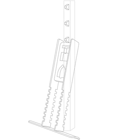 Heavy-Duty T-Post Puller - Robust Steel Plate Design for Efficient Post Remov...