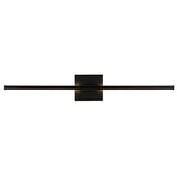 JONATHAN Y JYL7022C Makena 28" Dimmable Integrated LED Modern 28.0 in, Black