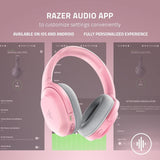 Razer Barracuda Wireless Gaming & Mobile Headset (PC, Playstation, Pink