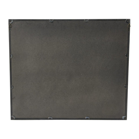 Creative Co-Op Horse Print with Wood Frame Bay with Markings