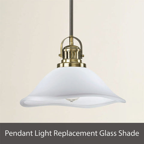 Aspen Creative 23511-11, Frosted Replacement Glass Shade for Medium Base Sock...