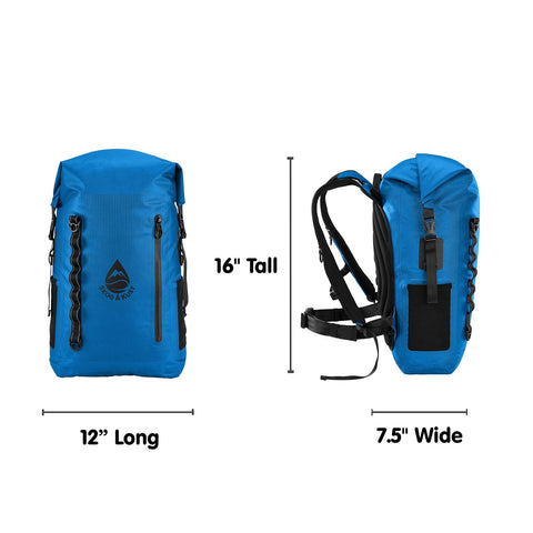 Skog &#197; Kust BackS&#229;k Pro Waterproof Floating Backpacks with Exterior Ai