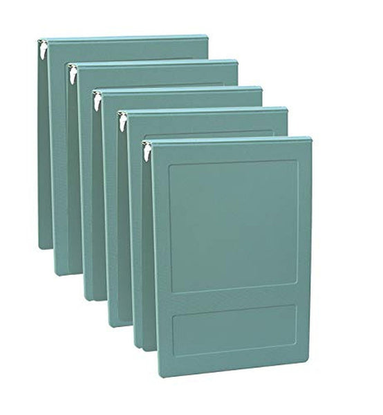 1.5" Legal Style Top Open Binders, 300 Page Capacity in Assorted Colors (5 Pa...