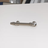 15Pack Cabinet Pull Polished Chrome Drawer Handle 3Inch (76mm) Hole Centers Z...