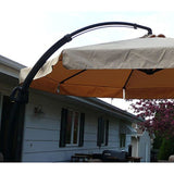 Garden Winds 2010 Offset Umbrella Replacement Canopy Top Cover