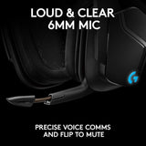 Logitech G935 Wireless DTS:X 7.1 Surround Sound LIGHTSYNC RGB PC Gaming Heads...