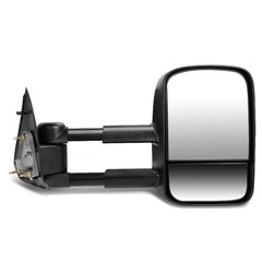 DNA Motoring TWM-002-T111-BK-R Powered Towing Mirror Right/Passenger Compatib...