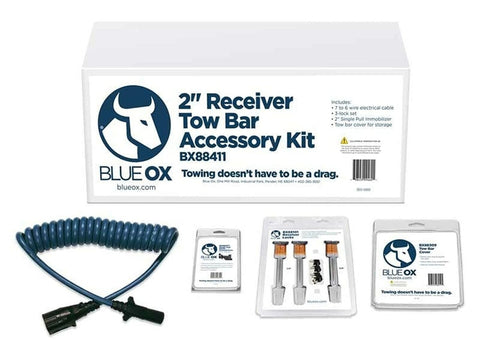 Blue Ox BX88411 2" Receiver Tow Bar Accessory Kit