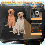 Backseat Extender for Dogs, Dog Car Seat Cover for Back Seat, Comfortable and...