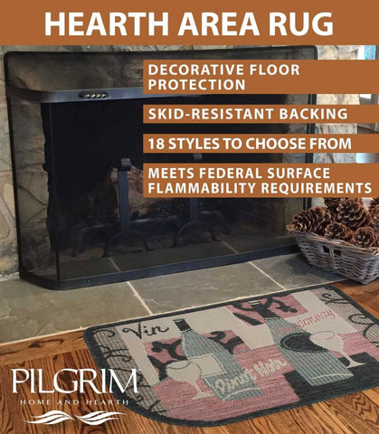 Pilgrim Home and Hearth 19621-1 Area Rugs, 36" x 23", Beautiful 36" x 23"