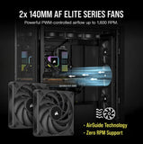 Corsair iCUE H115i RGB Elite Liquid CPU Cooler (16 Dynamic RGB LEDs, 140mm AF...