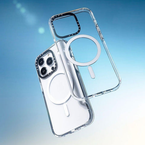 CASETiFY Clear Case for iPhone 15 [Not Yellowing / 6.6ft Drop Protection/Comp...