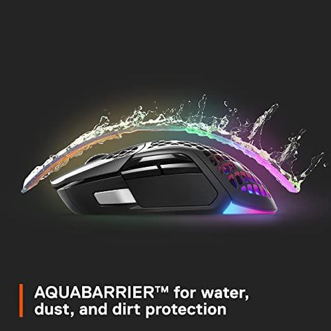 SteelSeries Aerox 5 Wireless - Gaming Mouse - 18000 CPI -- TrueMove Air Black