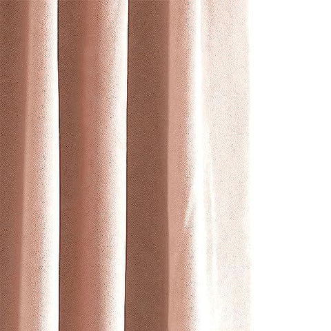 HPD Half Price Drapes Signature Blackout Velvet 50 in x 108 in, Rosey Dawn