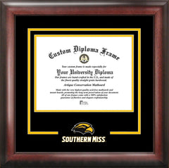 Campus Images NCAA Spirit Diploma Frame Southern Mississippi Golden Eagles