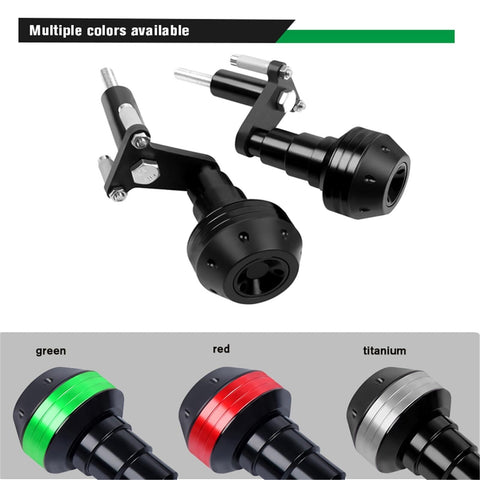 Frame Sliders Compatible with KAWASAKI Ninja 400 Z400 Z 400 2018-2023 CNC Alu...