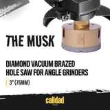 Calidad Diamond Core Drill Bit - Vacuum Brazed Diamond Hole Saw - High-Precis...