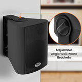 Pyle 6.5'' Wireless BT Streaming Speakers - Pro-Active, 6.5 inches, black