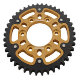 Supersprox - Gold Stealth Sprocket, 42T, Chain Size 525, Rst-1489-42-Gld