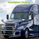 AUTOSAVER88 Left Driver Side Mirror Door Mirror Compatible With 2008-2023 ISU...