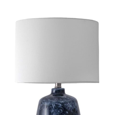 nuLOOM NPT23BA Brockton 27" Ceramic Table Lamp, Navy