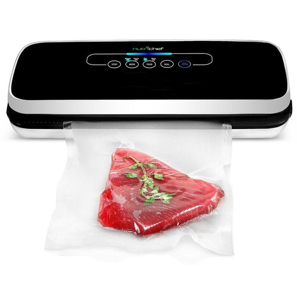 NutriChef Automatic Vacuum Air Sealing System Preservation with Starter Kit C...