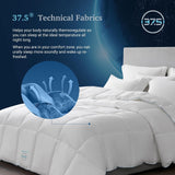 Temperature Regulating Down Alternative Comforter 37.5&#174; Technology 300 Thre