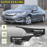 AUTOWIKI Fog Lights LED for 2016 2017 Honda Accord 4 Door Sedan 4Dr Lamp OEM ...