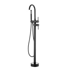 VEVOR Freestanding Bathtub Faucet, Floor Mount, Freestanding Tub Filler, Show...