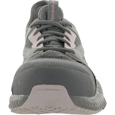 Reebok Work Women's Flexagon 3.0 Safety Toe Athletic Work Shoe 9 Wide Grey/Pink