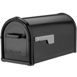 Architectural Mailboxes Hillsborough Galvanized Steel Post Mount Mailbox, Com...