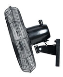 iLiving 18" Outdoor Oscillating High Velocity Wall Fan with 18-Inch, Black