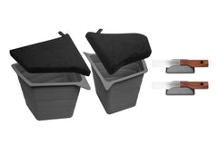 Jowua Trunk Storage Bins Bundle for 5 Seats- Full Carpet Trunk Pocket Model Y...