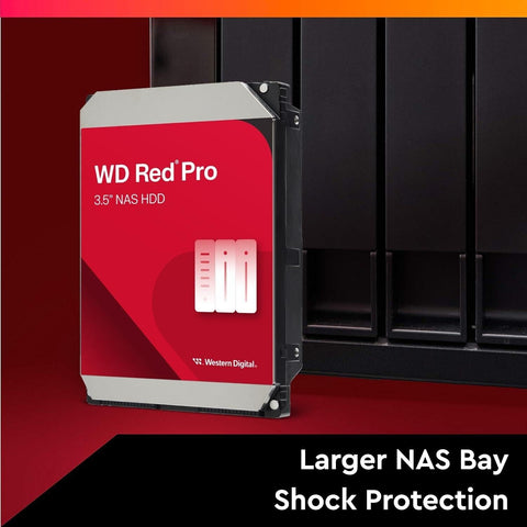 Western Digital 2TB WD Red Pro NAS Internal Hard Drive HDD - 7200 RPM, SATA 6...