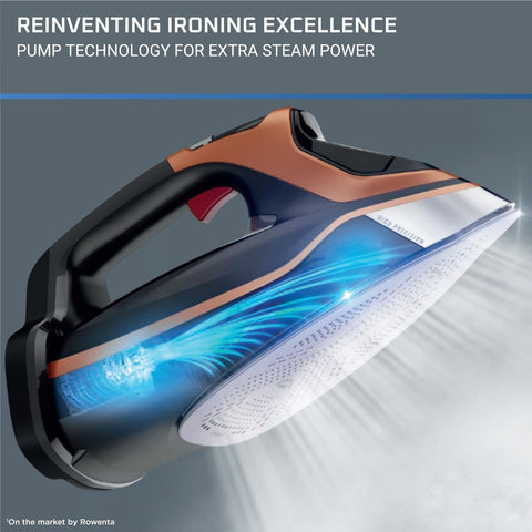 Rowenta, Iron, Steam Force Pro Stainless Steel Soleplate Steam Iron for Cloth...