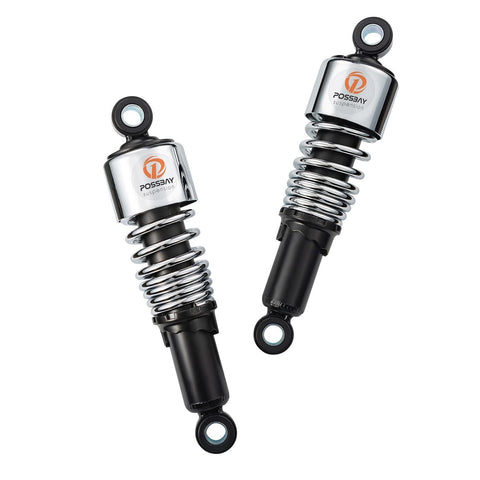 Possbay Motorcycle Shock Motorcycle Rear Shock 10.5"/267mm Universal Rear Sus...